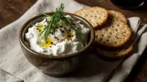 Good Culture Cottage Cheese: The Clean, High-Protein Upgrade Your Fridge Needs 8 Savory Good Culture cottage cheese bowl with herbs and olive oil