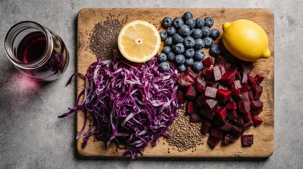 Purple Peel Recipe for Glowing Skin & Weight Support 10 purple peel ingredients