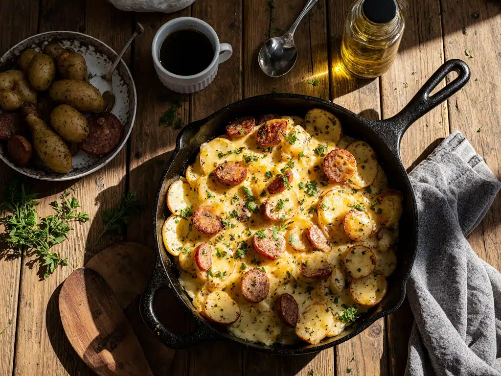 Cheesy Ranch Potatoes & Smoked Sausage – The Ultimate Comfort Food Recipe 3 img 24