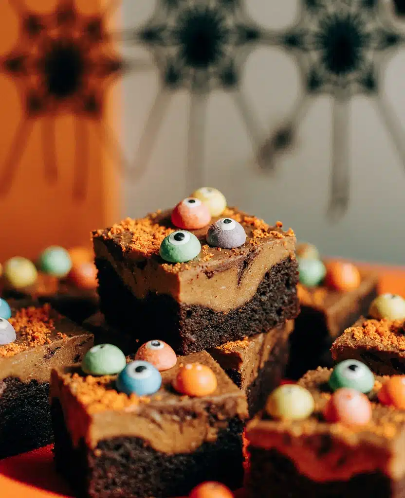 Halloween Peanut Butter Brownies With Eyeballs: A Spooky Dessert for All Ages 3 img 3 1