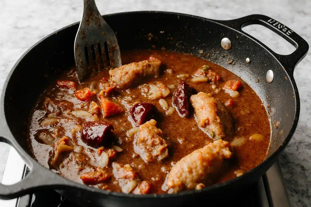 Chicken Birria Tacos Recipe: Authentic Mexican Flavor (Oven, Instant Pot & Slow Cooker) 4 Making adobo sauce for chicken birria tacos