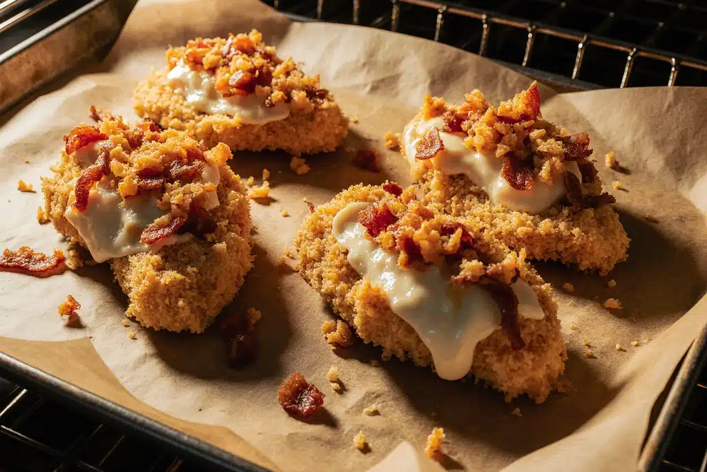 Bacon & Cream Cheese Stuffed Doritos Recipe 7 Baking cream cheese and bacon stuffed doritos chicken in oven