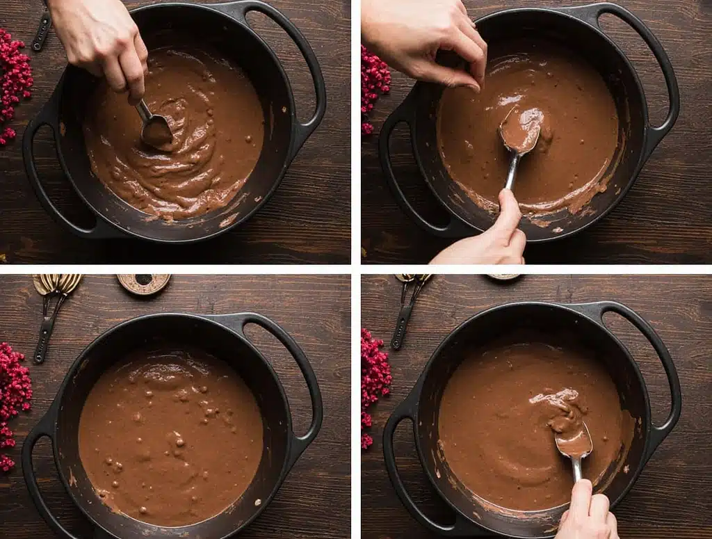 Baking Harry Potter cake step-by-step