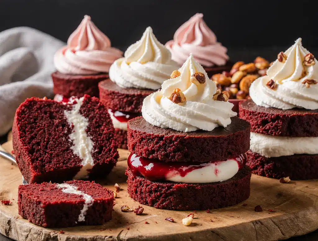 The Ultimate Guide to Cake Flavors DTI: Discover Red Velvet and Beyond 1 Red velvet cake moist with cream cheese frosting - cake flavors DTI