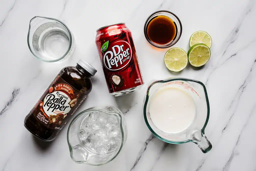 The Best Dirty Dr Pepper Recipe (Easy 3-Ingredient Copycat) 1 dirty dr pepper recipe ingredients
