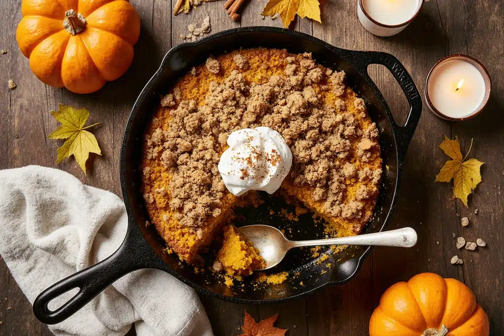 Easy Pumpkin Dump Cake