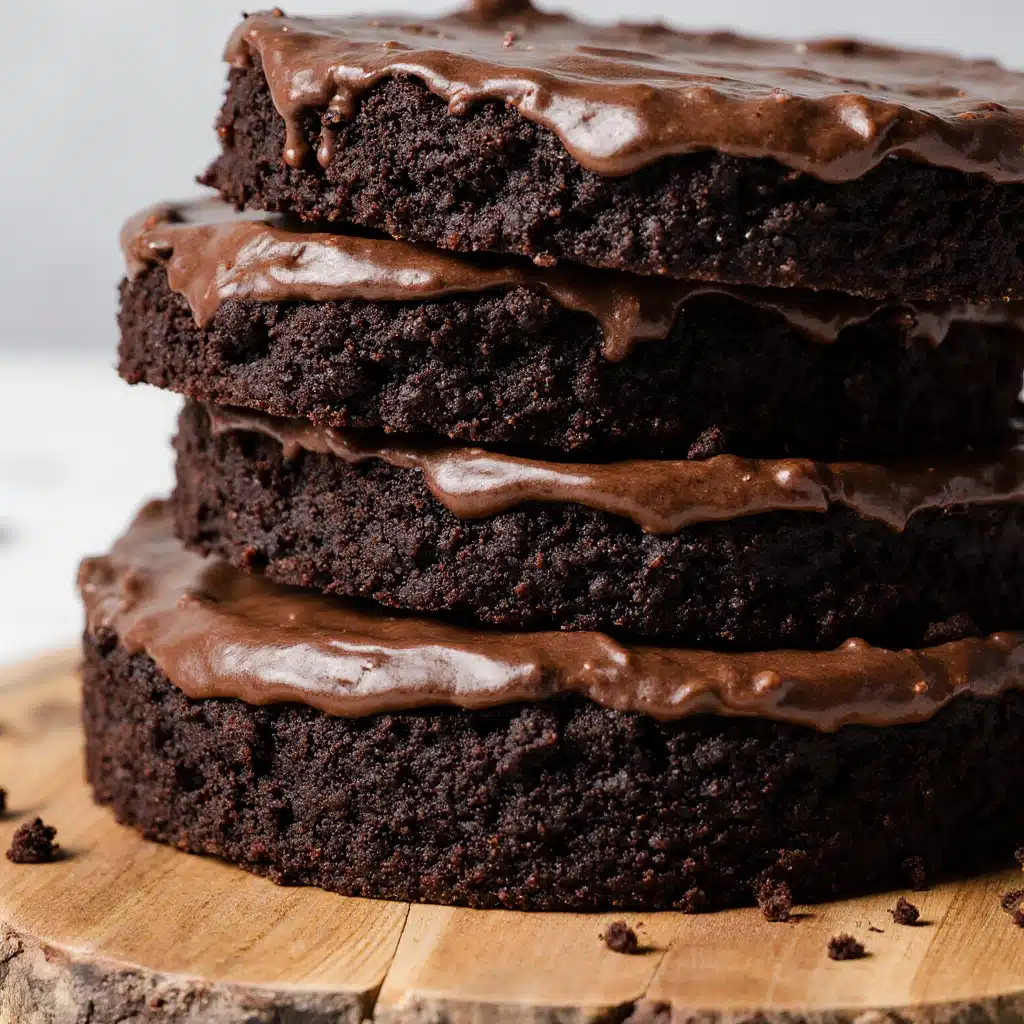 The Ultimate Harry Potter Birthday Cake Recipe: A Magical Treat for Every Wizarding Fan 2 Sticky chocolate cake layers for Harry Potter Birthday Cake