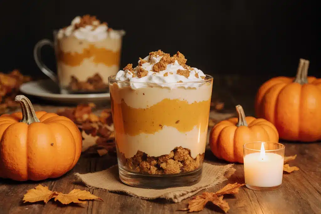 No Bake Pumpkin Spice Delight for Thanksgiving