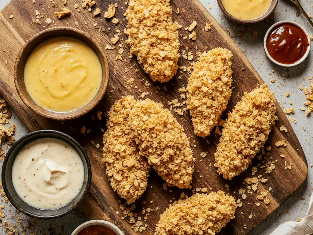 Crunchy Cornflake Chicken Tenders (Better Than Takeout!) 3 img 31