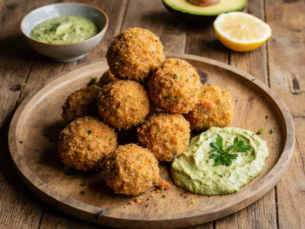 Mouthwatering Salmon Balls with Creamy Avocado Sauce 3 img 35
