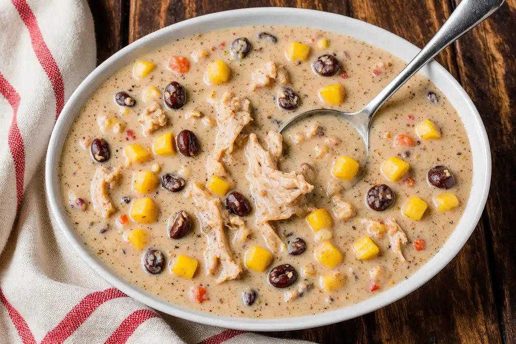 Easy Crock Pot Cream Cheese Chicken Chili: A Cozy Dinner Favorite 4 img 4 8