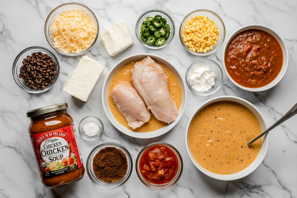 Chicken Enchilada Soup Ingredients List