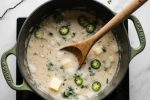 Saute Aromatics for Chicken Enchilada Soup