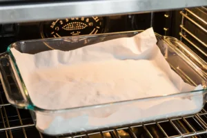 Step 7 Prepare Dish for Spicy Salmon Sushi Bake