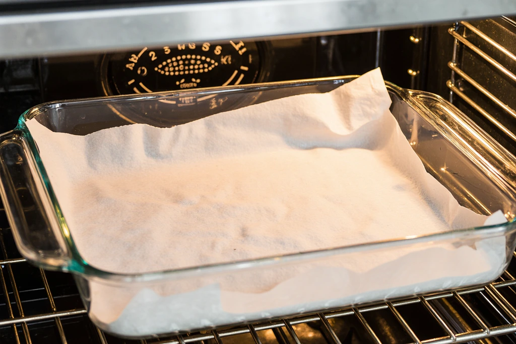 Step 7 Prepare Dish for Spicy Salmon Sushi Bake