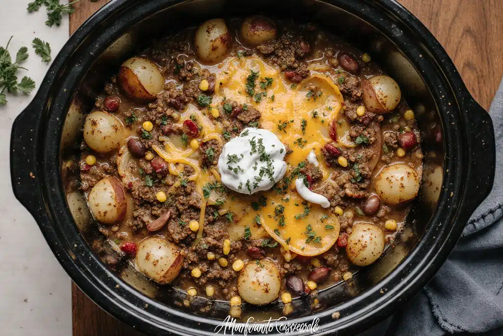 Slow Cooker Cowboy Casserole: A Hearty, Flavor-Packed One-Pot Meal 4 img 3 2