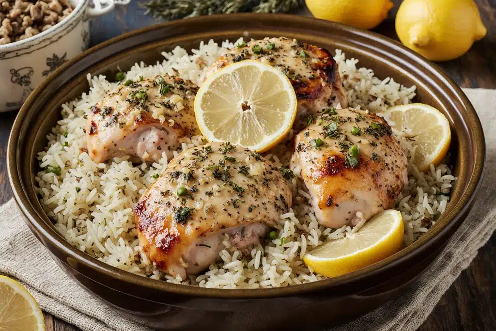 Crock-Pot Lemon Chicken and Rice: A Bright, Comforting One-Pot Meal 4 img 3