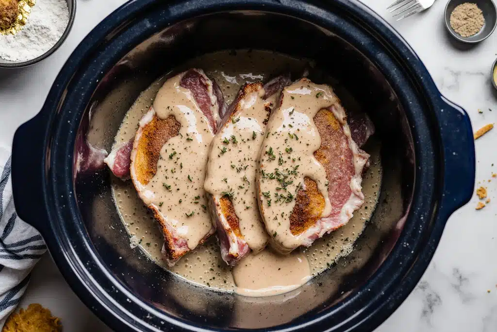 Slow Cooker Pork Chops: A Tender, Flavor-Packed Dinner Idea 4 img 5 1