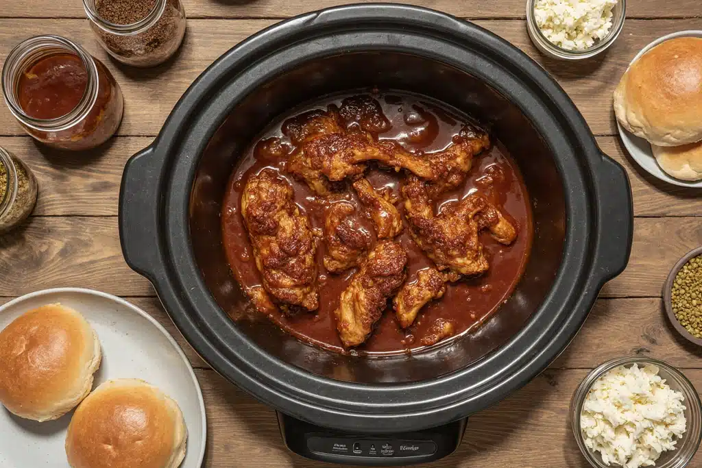 Crockpot BBQ Chicken – Tender, Juicy, and Flavor-Packed 4 img 8