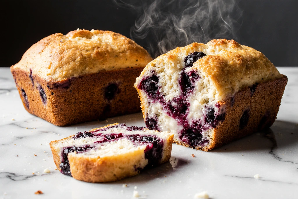 Blueberry Cream Cheese Bread 4 img 3 22
