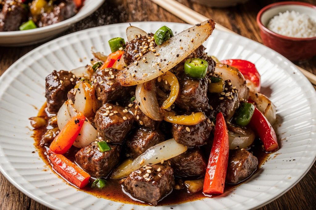 Pepper Steak with Bell Peppers and Onion: A Timeless Stir-Fry Classic 4 img 4 2