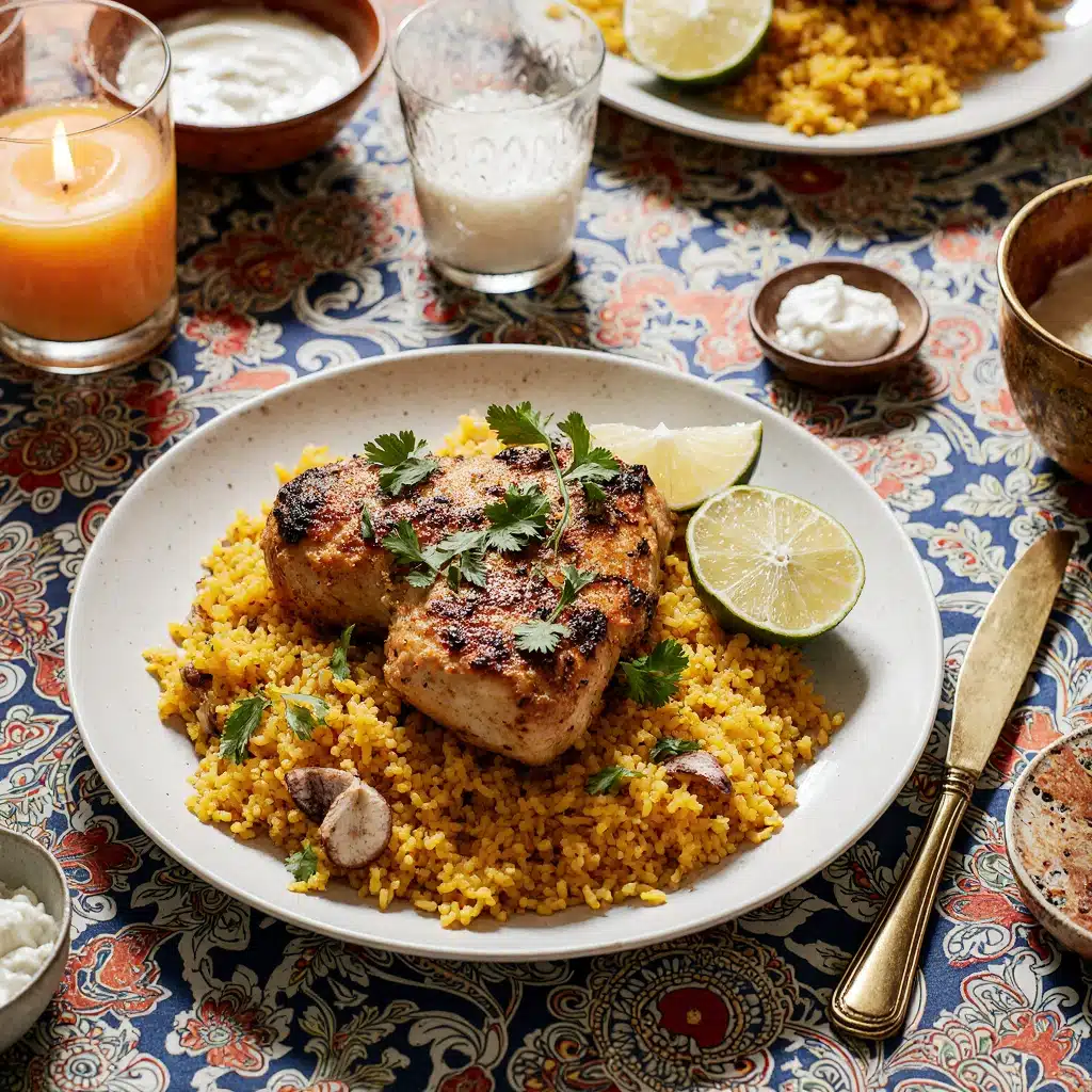Moroccan Chicken & Rice: A Flavorful Mediterranean Delight 4 img 5