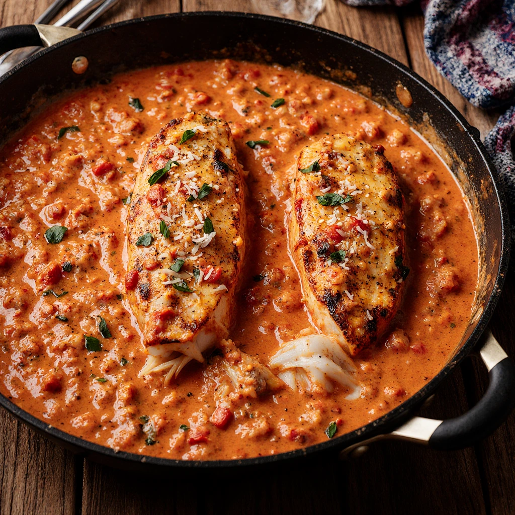 Tilapia in Roasted Pepper Sauce: Elegant and Easy Seafood Delight 4 img 6 5