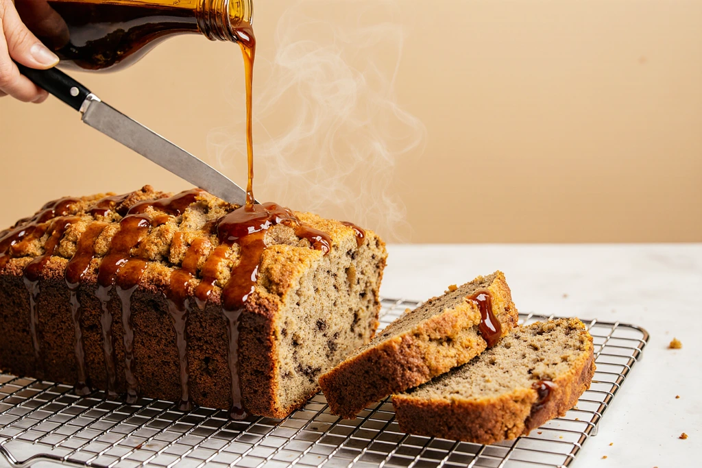Salted Caramel Banana Bread Recipe (Moist & Easy) 4 img 9 12