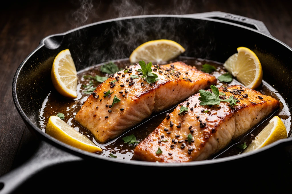 Cajun Honey Butter Salmon Recipe (15-Minute Sweet & Spicy Dinner) 5 img 9 7