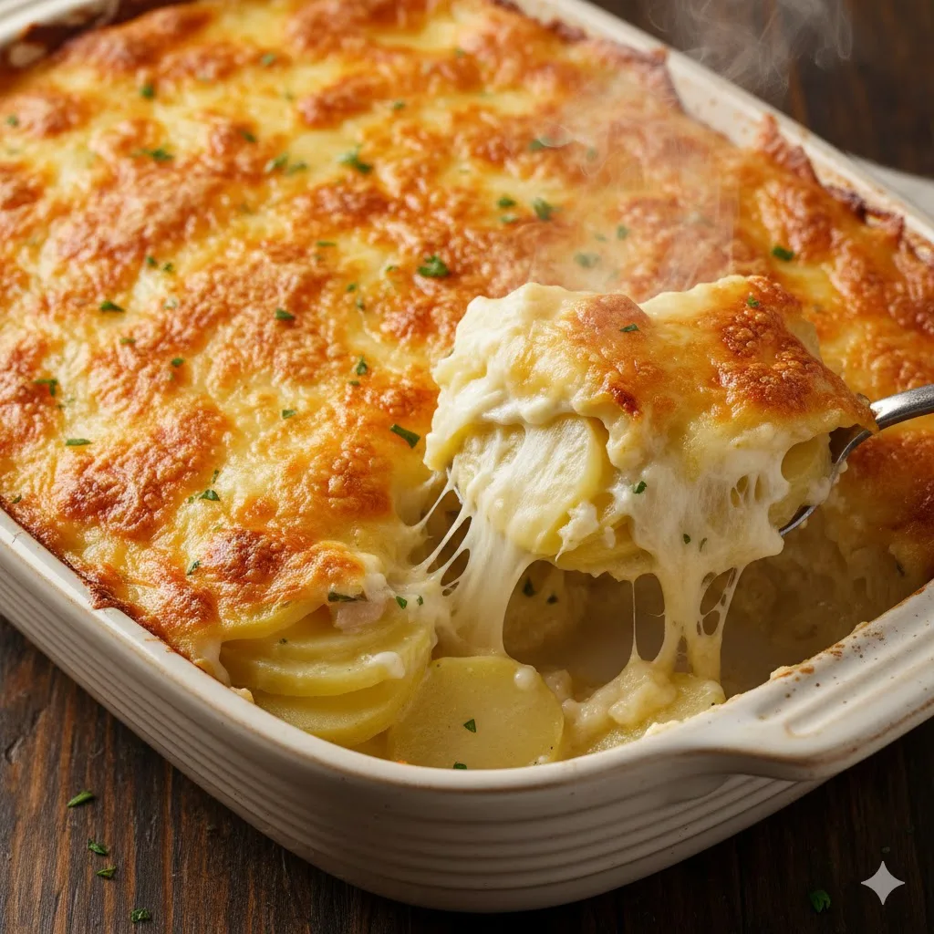 Classic Au Gratin Potatoes Recipe – Creamy Cheesy Perfection 4 unnamed 1