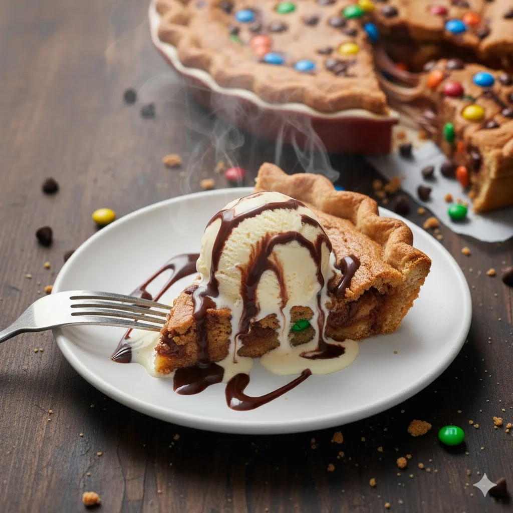 M&M Chocolate Chip Pie – Gooey Candy Loaded Cookie Perfection 4 unnamed 12
