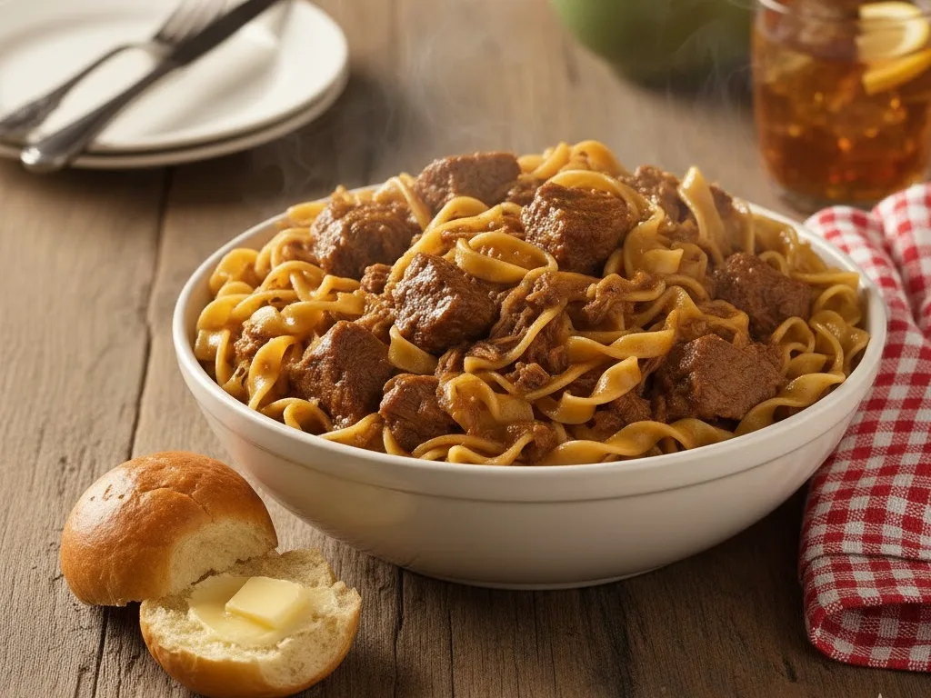 Crock Pot Beef and Noodles 6 image 2 edited