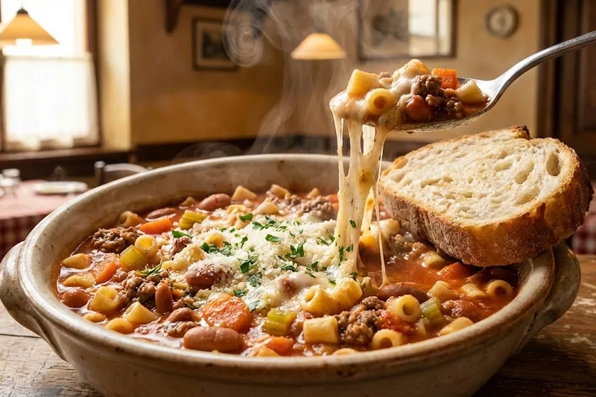 Authentic Pasta e Fagioli Soup 6 image 5 edited