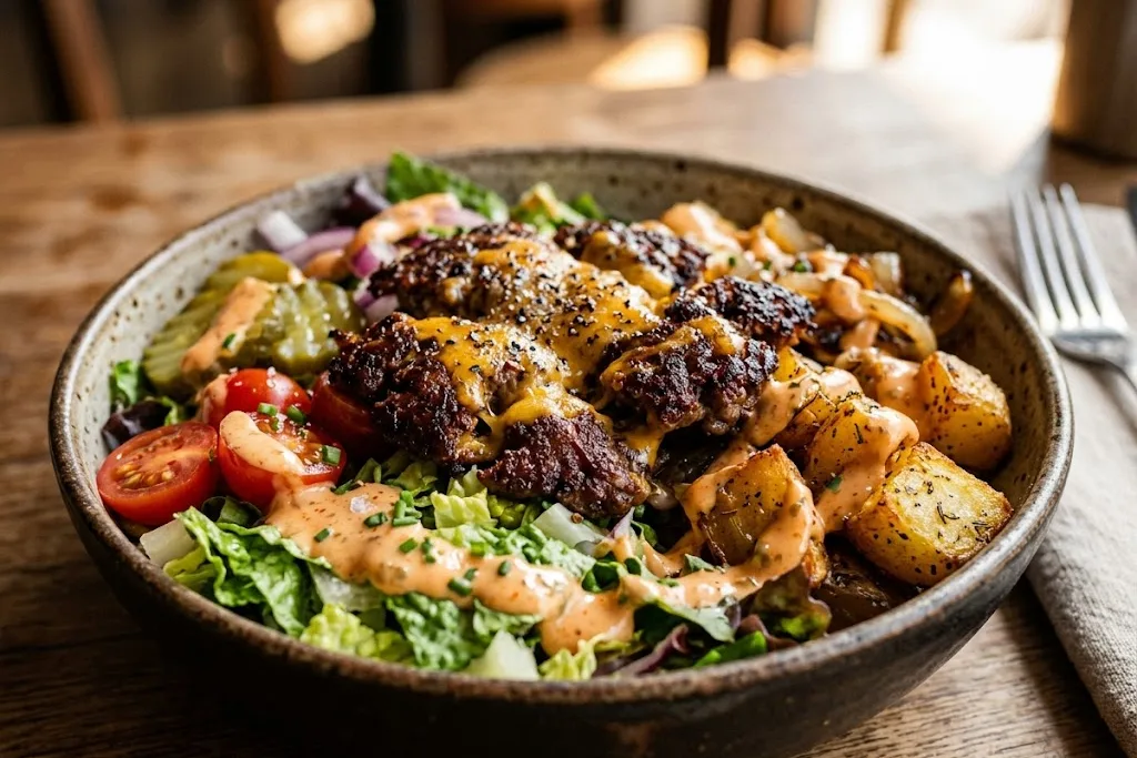 Savory Smash Burger Bowl 6 image 48 edited