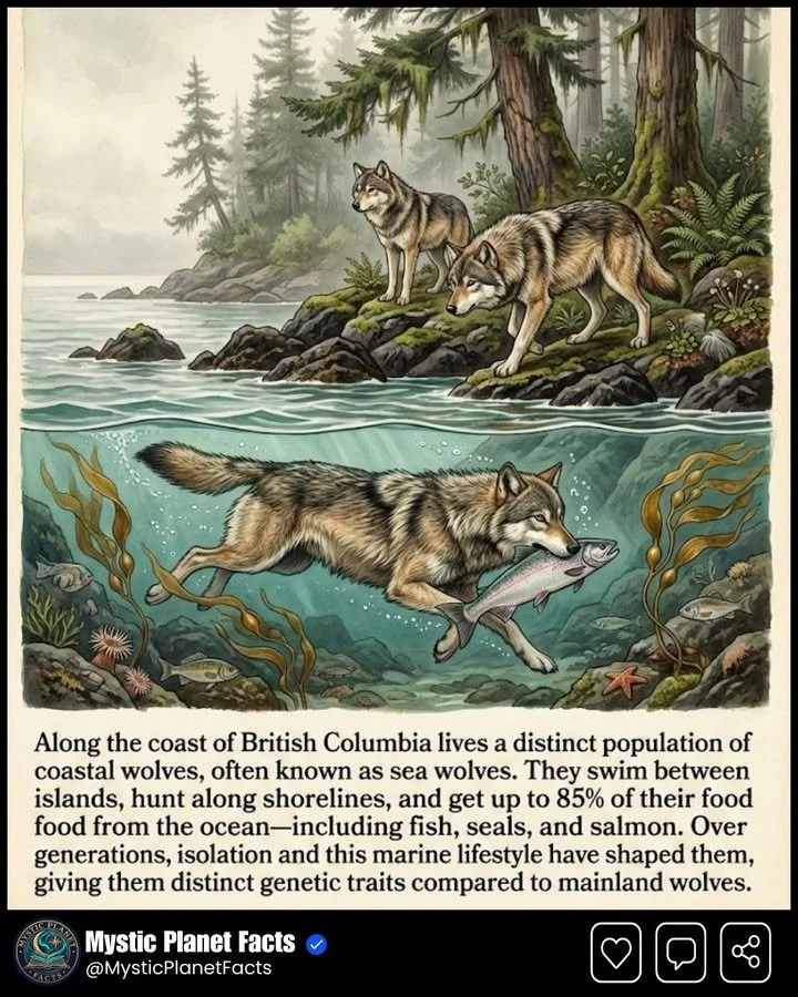 Coastal Wolves of British Columbia's Great Bear Rainforest 1 Coastal Wolves in British Columbia's Great Bear Rainforest