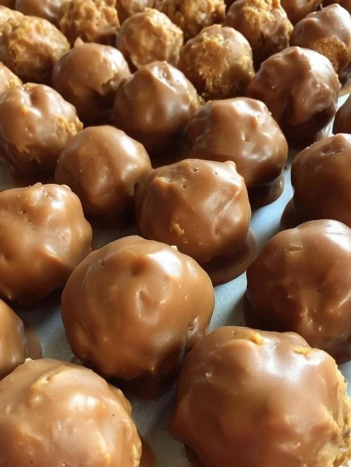 A plate of decadent nutty treats, showcasing a delicious mix of nuts and chocolate.
