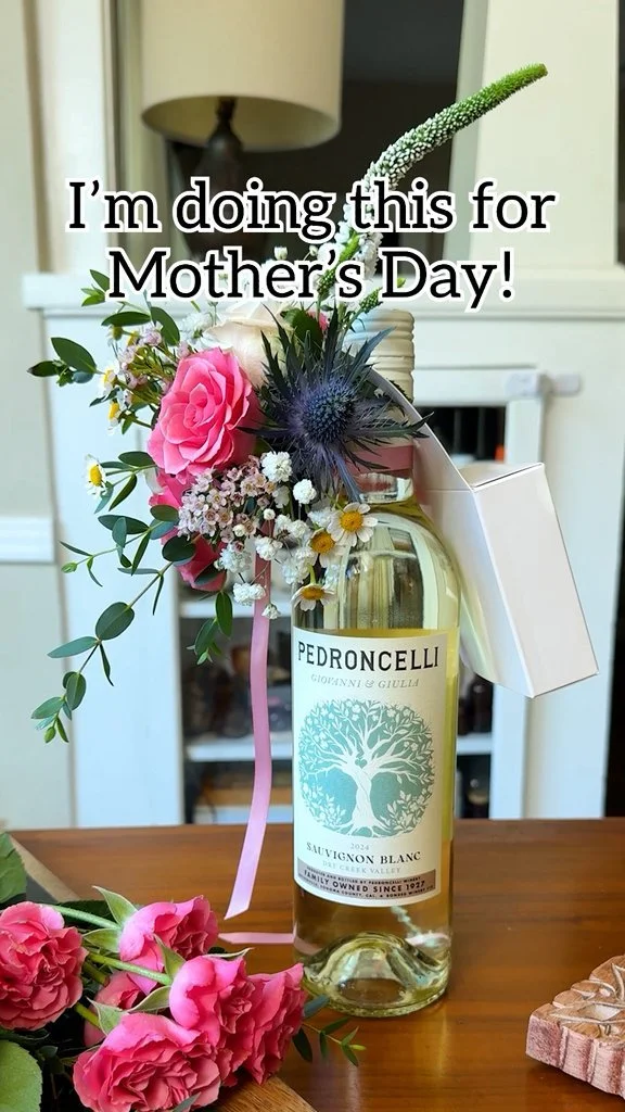Elegant Mother's Day gift wrapping ideas featuring floral patterns and bright colors.