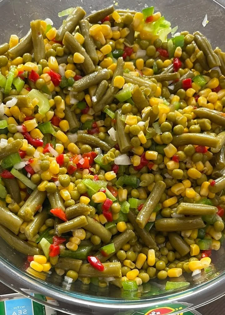 Neighborhood Lunch Salad Recipe 1 Colorful neighborhood lunch salad with fresh ingredients and vibrant flavors