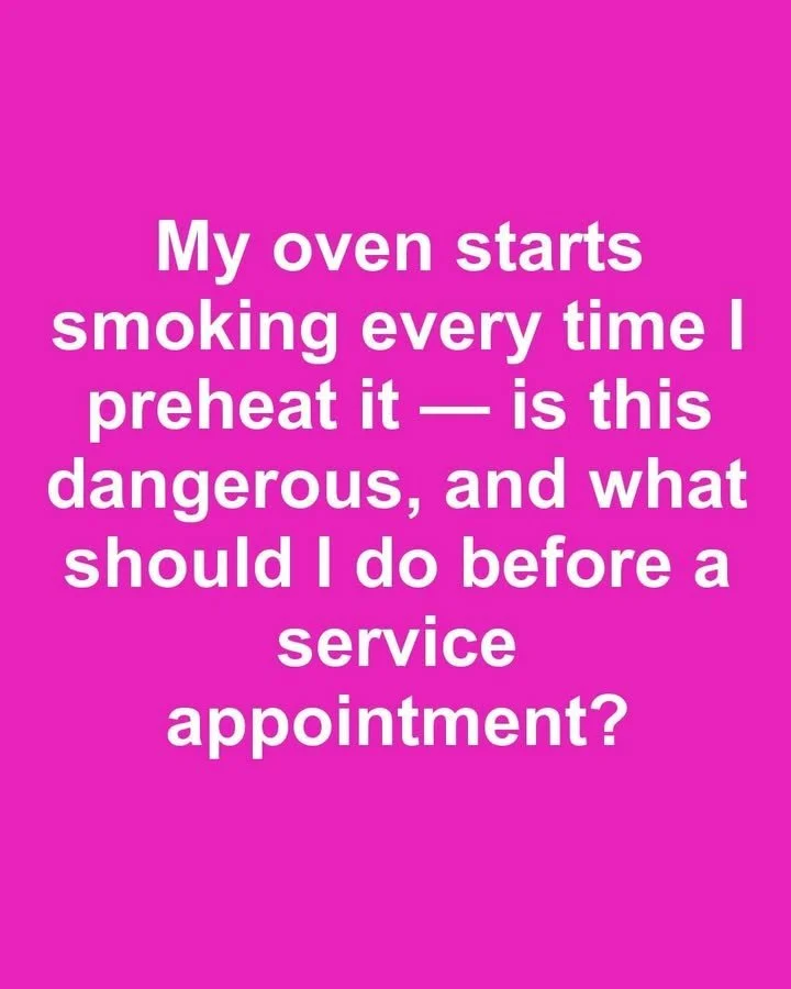 Oven Smoking When Preheating: Is It Dangerous and What to Do Before a Service Appointment 1 Oven smoking while preheating: risks and safety measures to take.