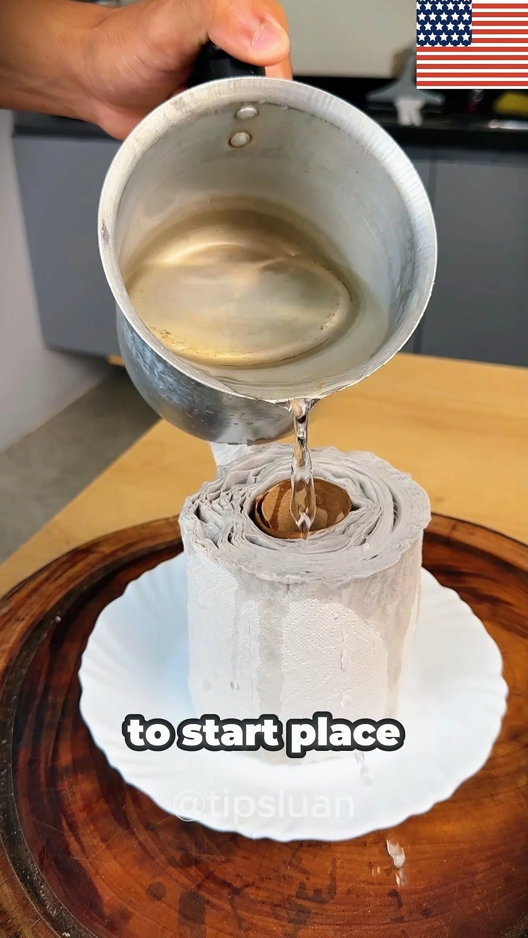 Pour Hot Water Over Paper and Be Amazed 1 Hot water poured over paper showcasing a fascinating transformation.