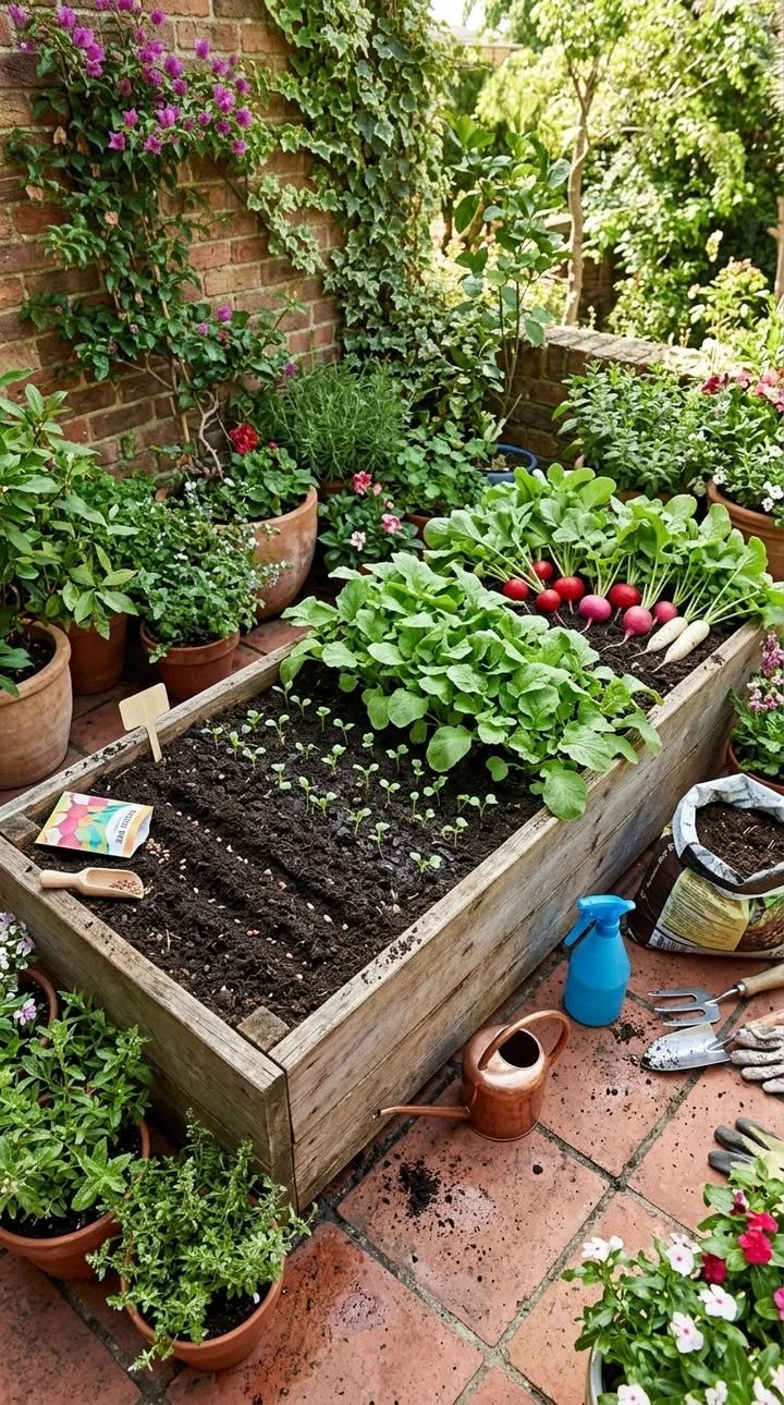 Radishes in Containers: A Beginner's Guide 1 Growing radishes in containers for small space gardening
