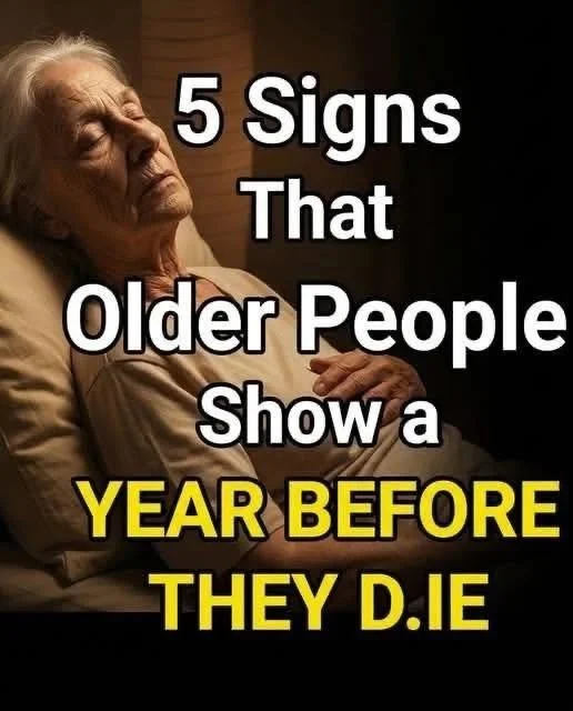 Signs an Elderly Person May Be in Their Last Year of Life 1 Signs indicating an elderly person may be in their last year of life