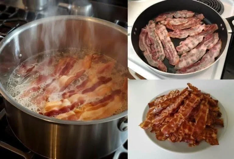Perfectly cooked bacon using a simple and hassle-free method