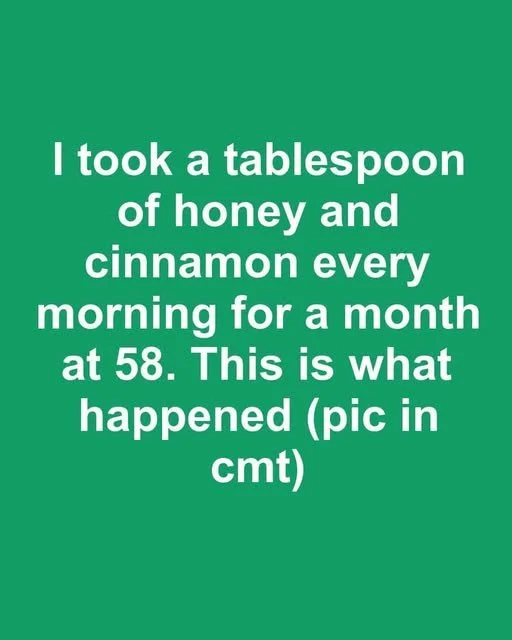 What Happened After a Month of Honey and Cinnamon Every Morning at Age 58 1 A bowl of honey and cinnamon for morning health benefits.