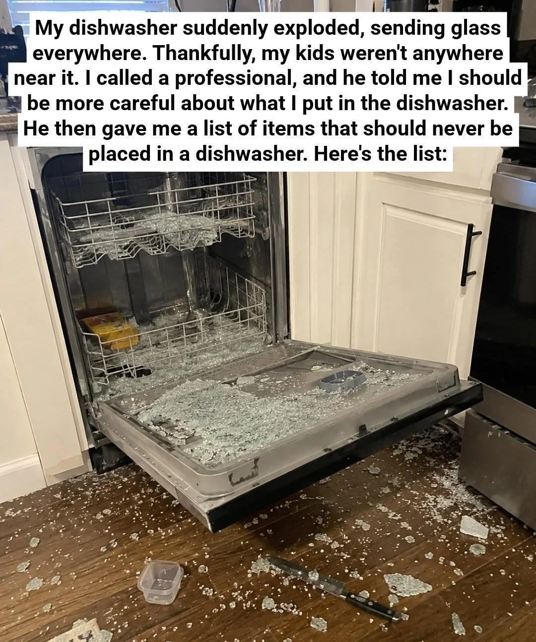What Not to Put in the Dishwasher: 8 Common Items to Avoid 1 List of items not to put in the dishwasher for optimal kitchen care.