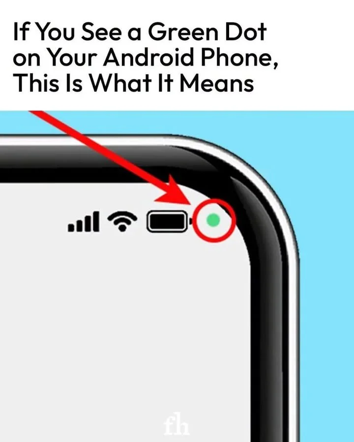 What the Android Green Dot Means 1 Representation of the Android Green Dot feature and its significance in smartphone usage