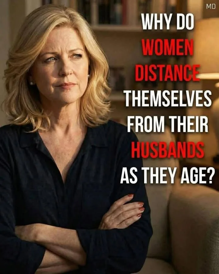 Why Do Women Distance Themselves From Their Husbands as They Age 1 A woman contemplating distance from her husband as she ages.